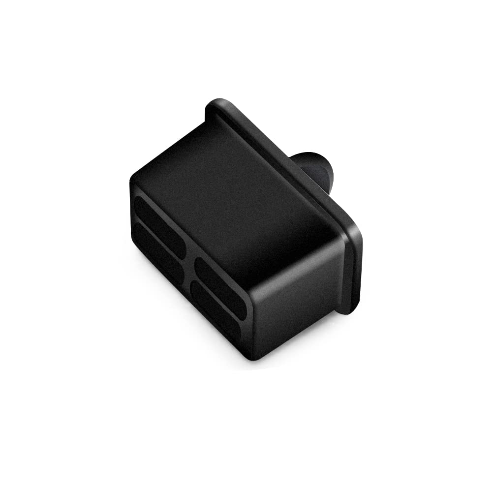 OPSTRAN SFP-A 100 Count Dust Cover Caps for Ethernet Ports Network Switches Routers Hubs Black Silicone Protector 15x10x17mm - View 3 of 7