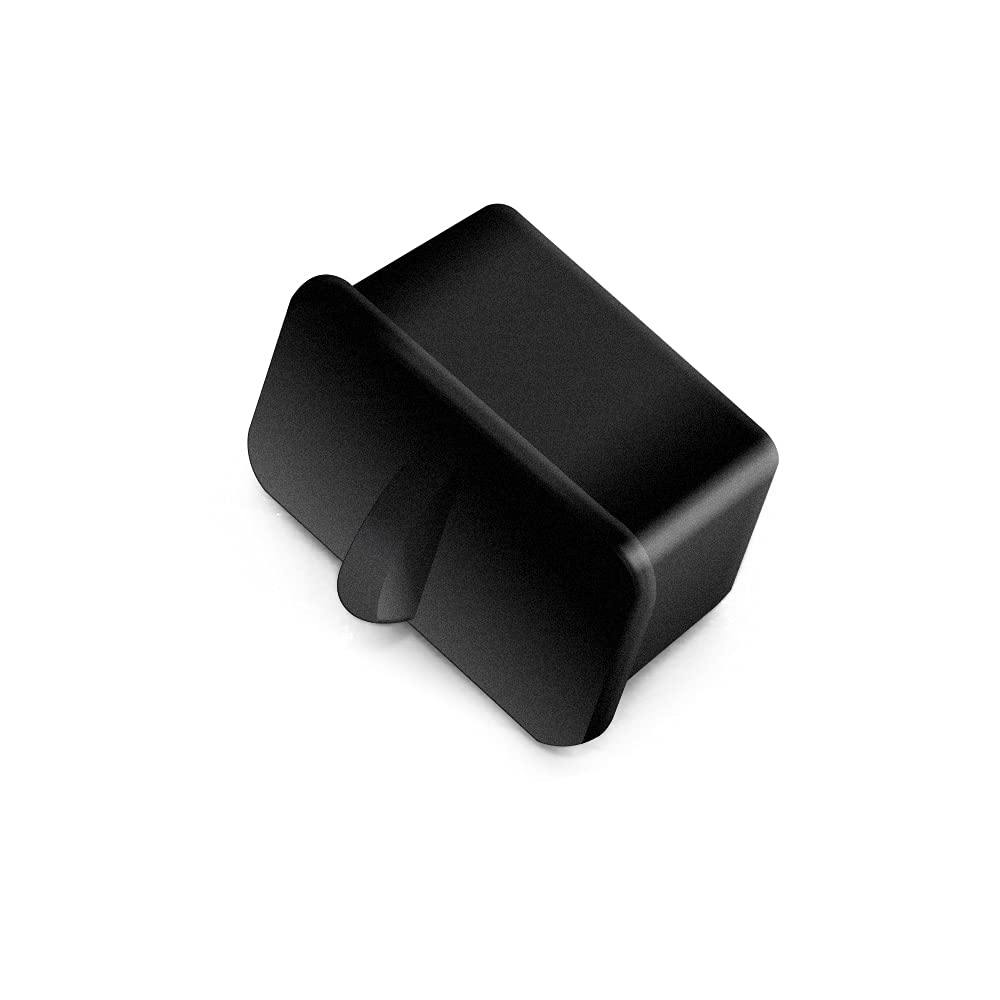 OPSTRAN SFP-A 100 Count Dust Cover Caps for Ethernet Ports Network Switches Routers Hubs Black Silicone Protector 15x10x17mm - View 4 of 7