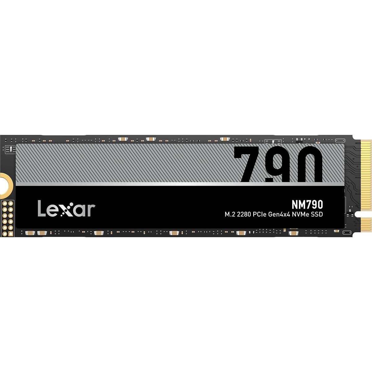 Lexar 4TB NM790 SSD: Fast PCIe Gen4 NVMe M.2 Drive for PS5 - 7400 MB/s Read/Write for Gamers & Creators