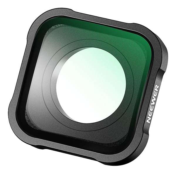NEEWER 15X Macro Lens for GoPro Hero 13-9: Close-Up Photography, 7-10cm Focal Distance, LS-31 Compatible