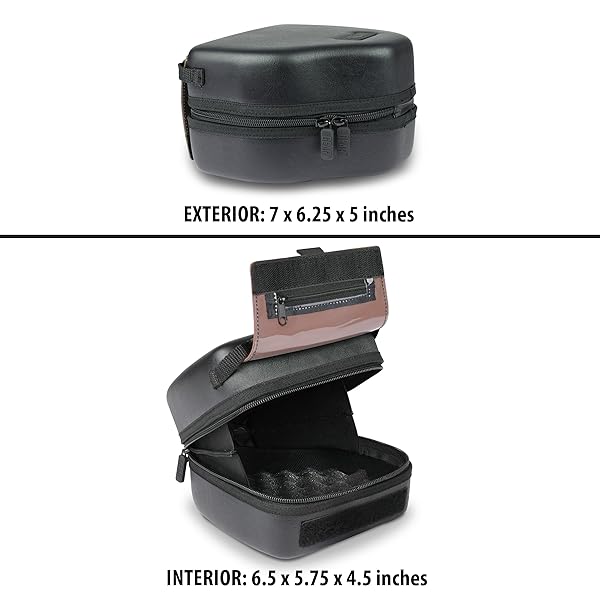 USA Gear USA GEAR Hard Shell DSLR Camera Case - EVA Protection, Quick Access, Padded Interior for Nikon, Canon, Olympus & More - View 4 of 11