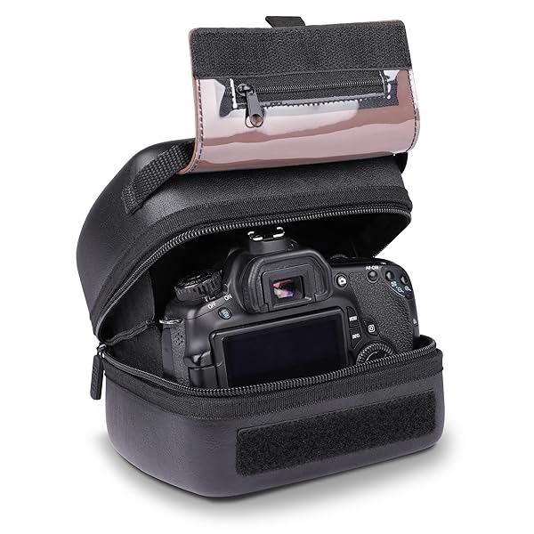 USA Gear USA GEAR Hard Shell DSLR Camera Case - EVA Protection, Quick Access, Padded Interior for Nikon, Canon, Olympus & More - View 2 of 11