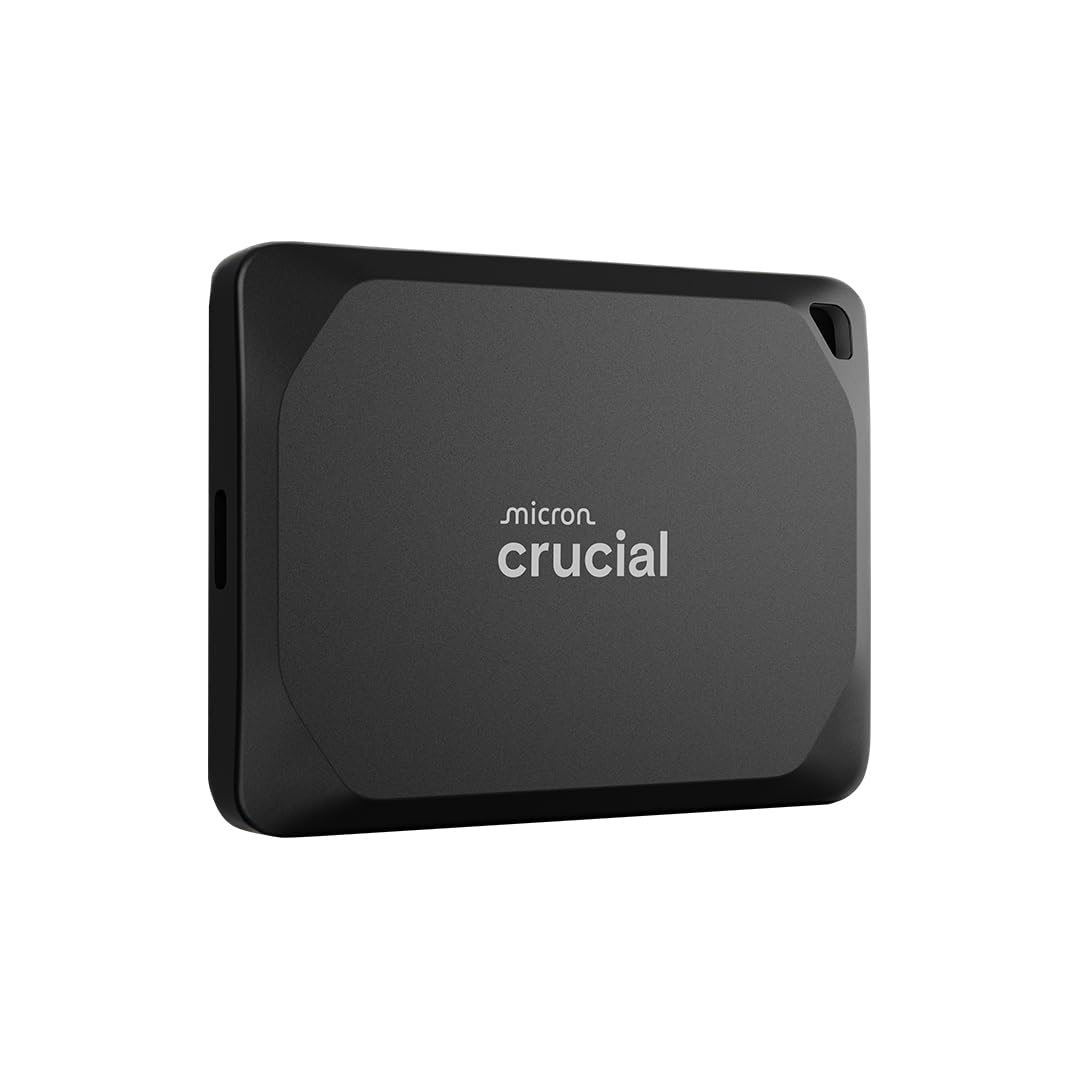 Crucial Crucial X10 Pro 1TB Portable SSD Fast Storage for Videographers Photographers and Gamers USB 3.2 External Solid State Drive