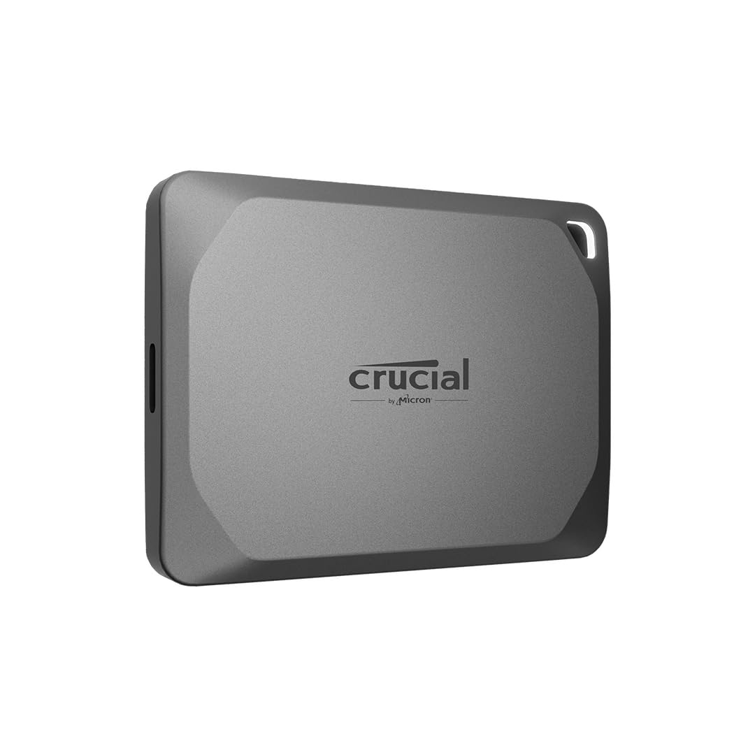 Crucial Crucial X9 Pro 2TB Portable SSD Fast Read Write Water Dust Resistant USB 3.2 External Solid State Drive for PC Mac