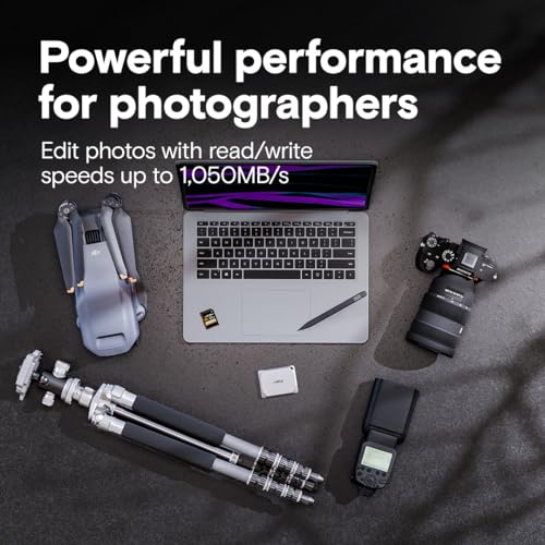 Crucial Crucial X9 Pro 1TB Portable SSD Fast Read Write Water Dust Resistant USB 3.2 External Solid State Drive with Mylio Photos Offer - View 3 of 7