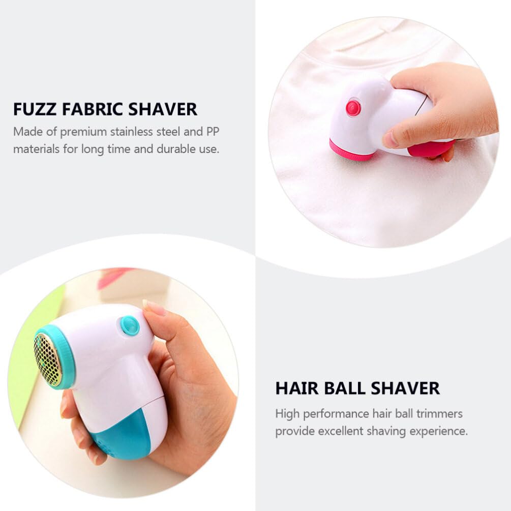 Hemoton Hemoton 3pcs Electric Fabric Shaver Mini Lint Remover Sweater Pill and Fuzz Remover for Clothes and Garments - View 3 of 9