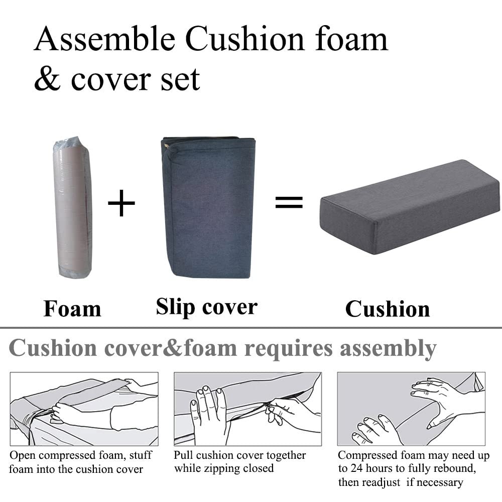 SAMTY SAMTY Bed Gap Filler Bolster Pillow for Headboard and Mattress 79x8x8 Inch Sofa Crack Stopper - View 6 of 6