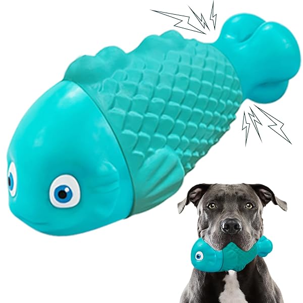 BoYoYo BoYoYo Indestructible Dog Chew Toys Squeaky Heavy Duty for Aggressive Chewers Pet Supplies