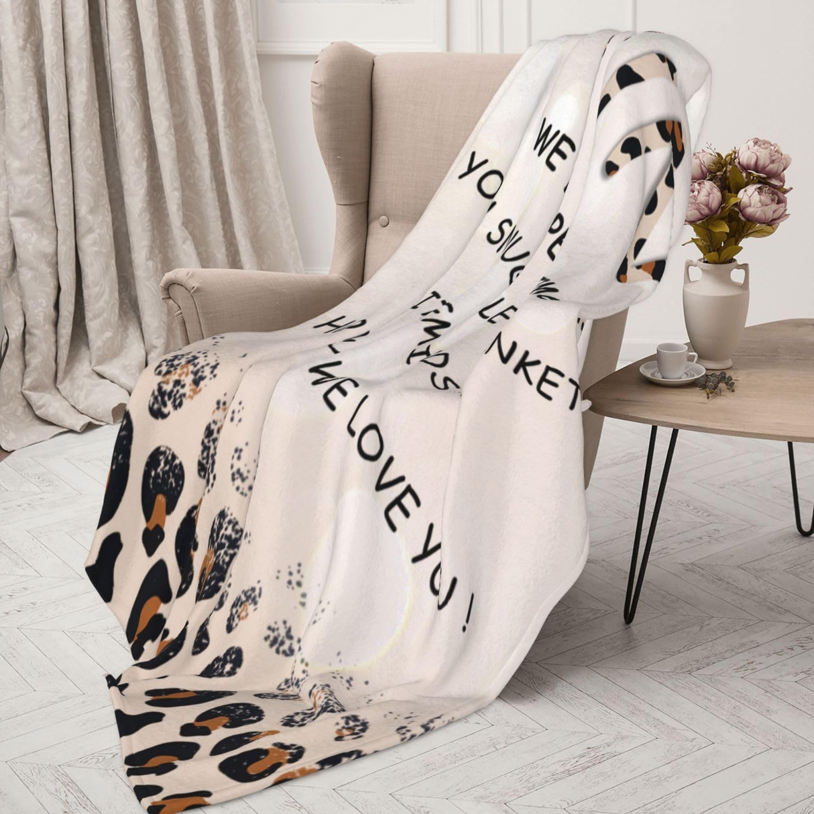 GEIFIN Best Aunt Ever Throw Blanket Perfect Mothers Day Gift from Niece or Nephew 50x60 Inches Ideal for Aunts - View 5 of 8