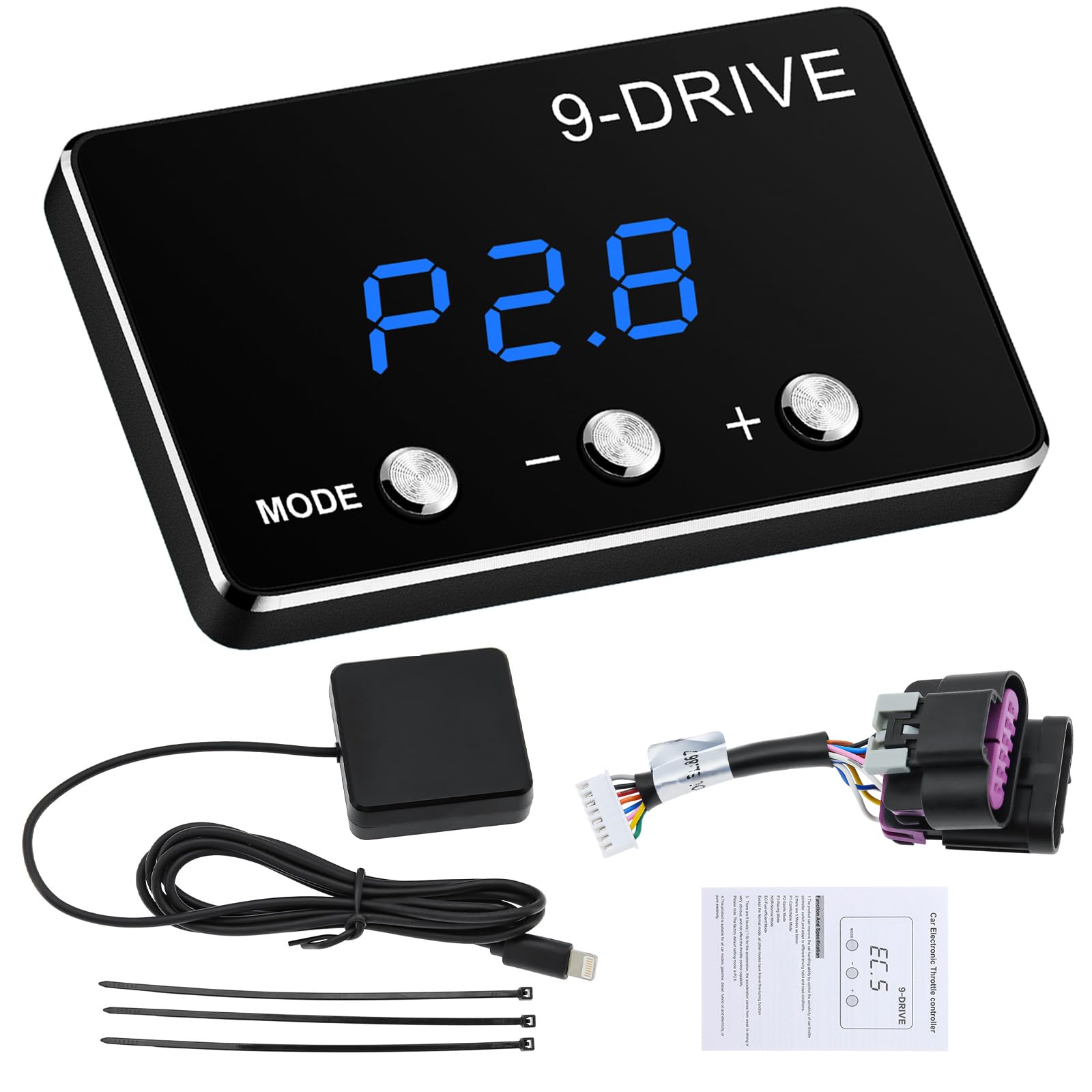 MAIMEIMI MAIMEIMI Throttle Response Controller 9 Drive Modes Smart Electronic Pedal for Chevrolet Silverado Suburban Tahoe GMC Sierra Yukon Cadillac Escalade