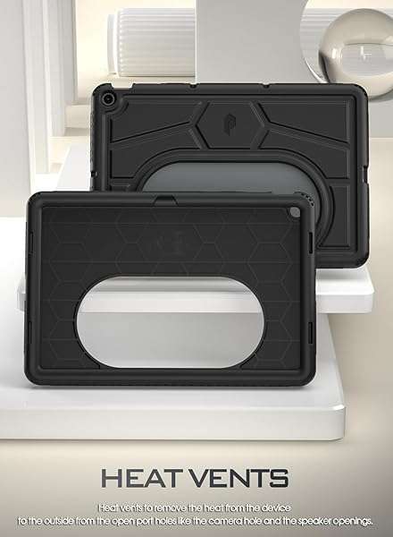 Poetic "Poetic TurtleSkin 11" Google Pixel Tablet Case: Heavy Duty, Shockproof, Kids-Friendly Silicone Cover" - View 2 of 7