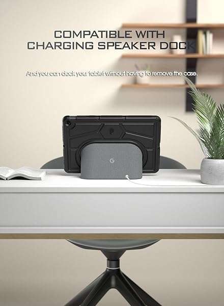 Poetic "Poetic TurtleSkin 11" Google Pixel Tablet Case: Heavy Duty, Shockproof, Kids-Friendly Silicone Cover" - View 7 of 7