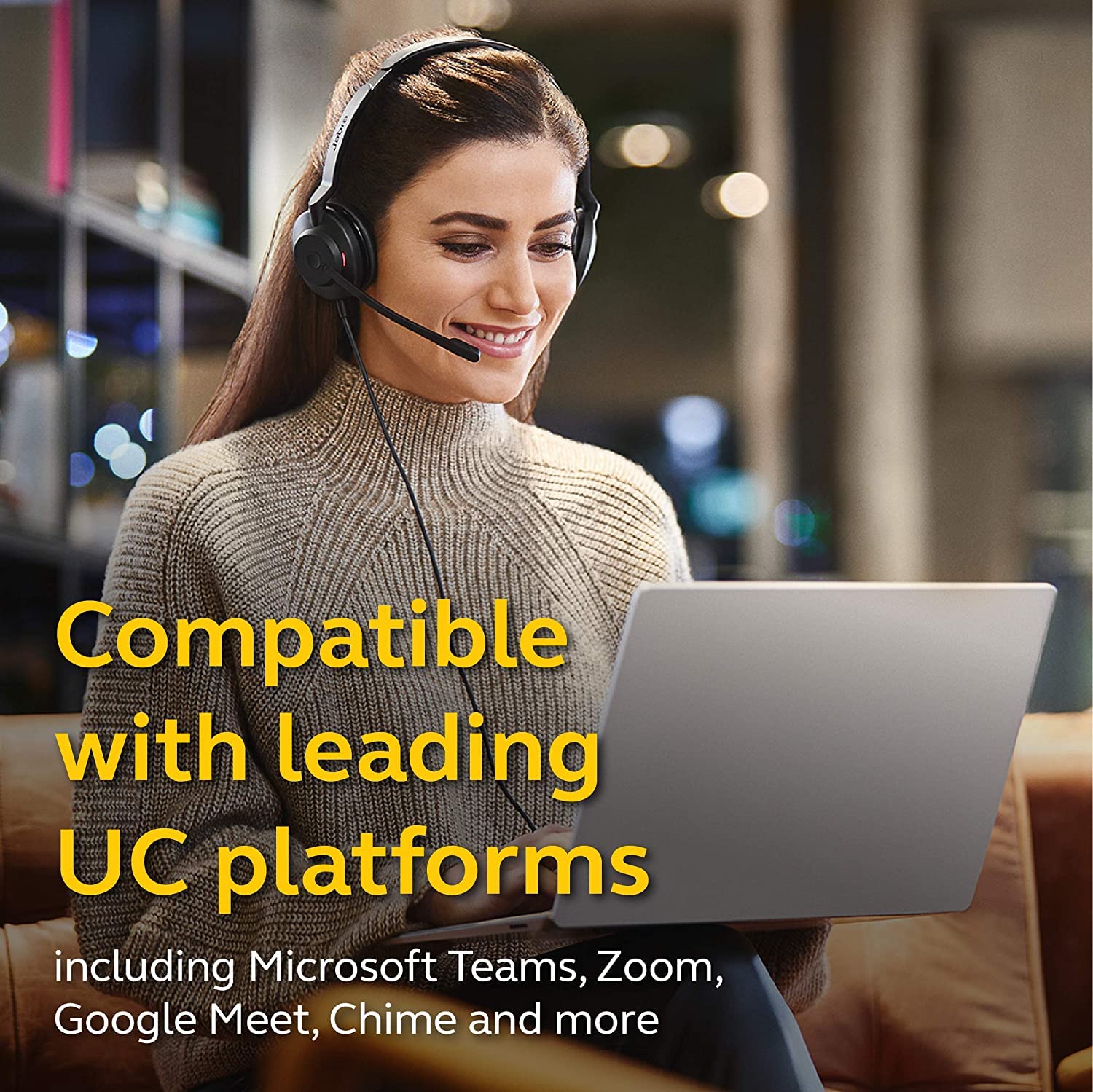 Jabra Jabra Evolve2 30 SE Wired Mono Noise Cancelling Headset with 2-Microphone Technology USB-C MS Teams Certified Black - View 6 of 7