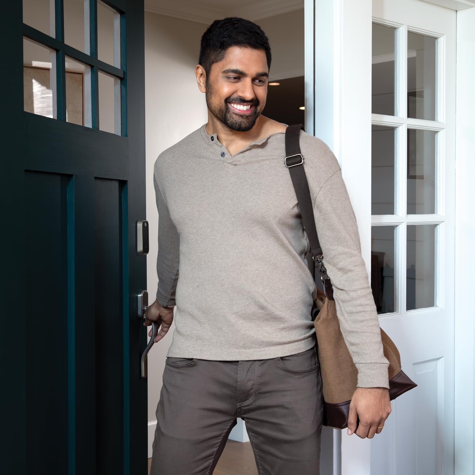 Yale Security Yale Security 2 Touch Deadbolt Lock Satin Nickel Biometric Fingerprint Entry Door Lock with Digital Keypad YRD420-F-BLE-619 - View 4 of 6