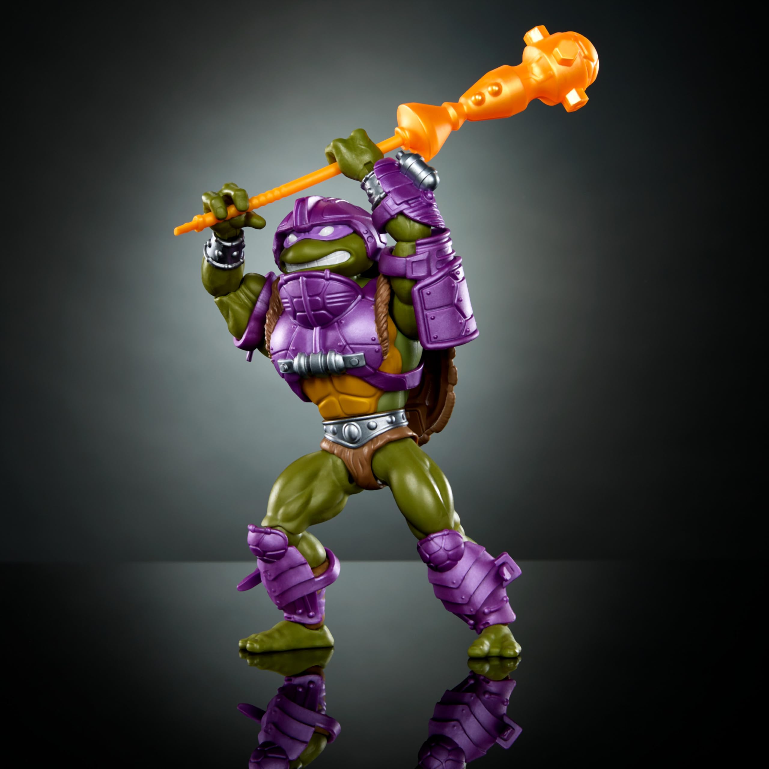 Masters of the Universe Mattel Masters of the Universe Origins Donatello Action Figure with Accessories TMNT and MOTU Crossover Collectible Toy 16 Joints - View 3 of 6