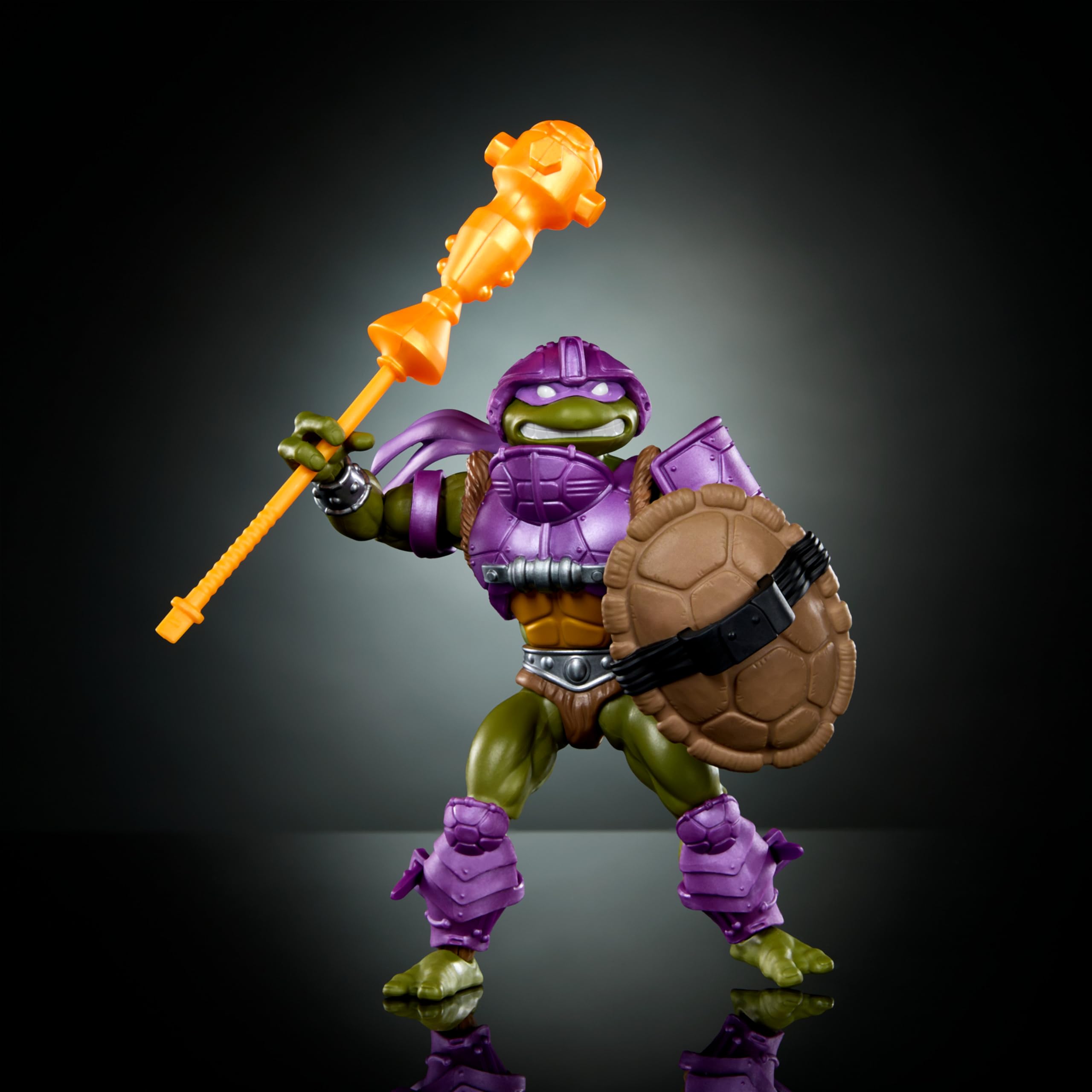 Masters of the Universe Mattel Masters of the Universe Origins Donatello Action Figure with Accessories TMNT and MOTU Crossover Collectible Toy 16 Joints - View 4 of 6