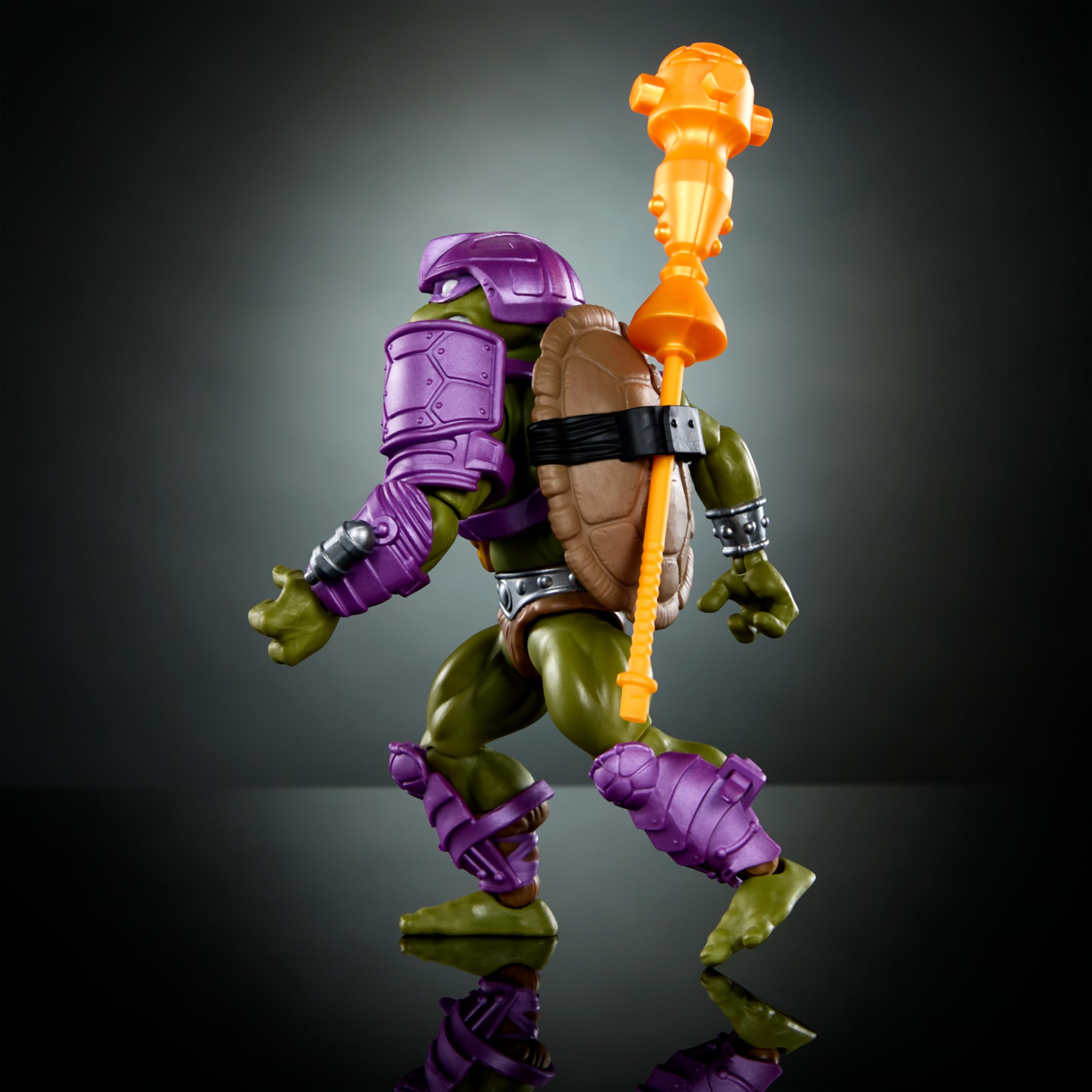 Masters of the Universe Mattel Masters of the Universe Origins Donatello Action Figure with Accessories TMNT and MOTU Crossover Collectible Toy 16 Joints - View 6 of 6