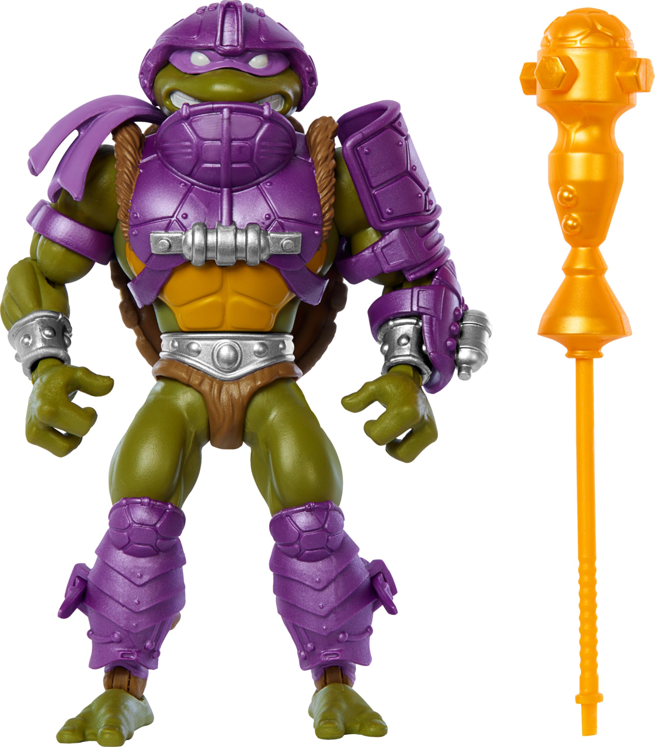 Masters of the Universe Mattel Masters of the Universe Origins Donatello Action Figure with Accessories TMNT and MOTU Crossover Collectible Toy 16 Joints