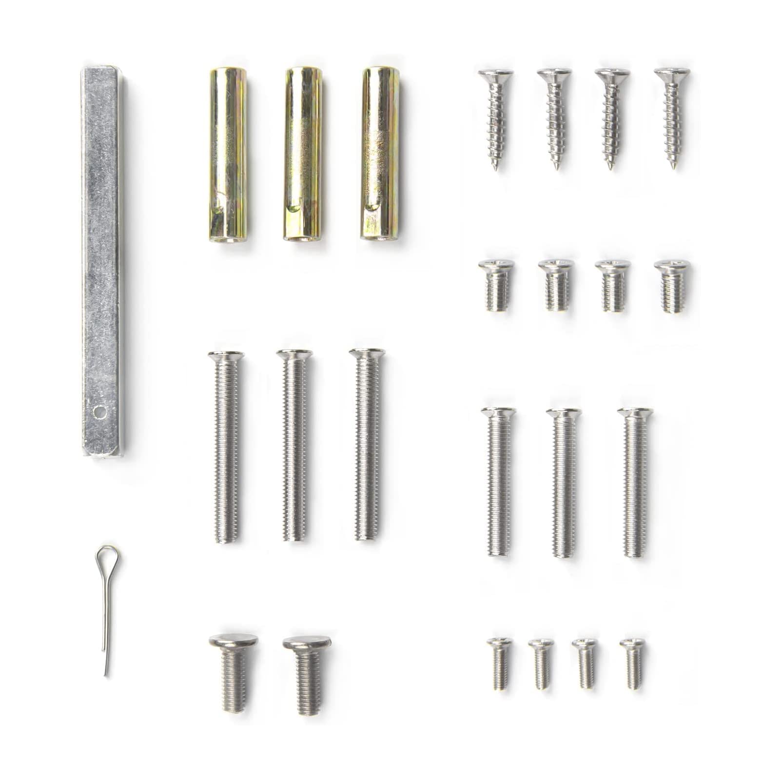 KUCACCI Stainless Steel Full Screw Set for H17 KUCACCI Smart Door Lock Replacement Assembly