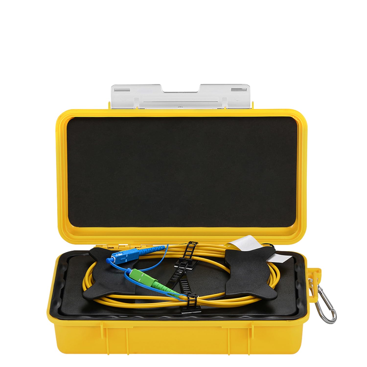 Duogalia Duogalia 500M OTDR Launch Cable Box SC/UPC-SC/APC SM 9/125 Fiber Optic Tester Extension Cord Dead Zone Eliminator