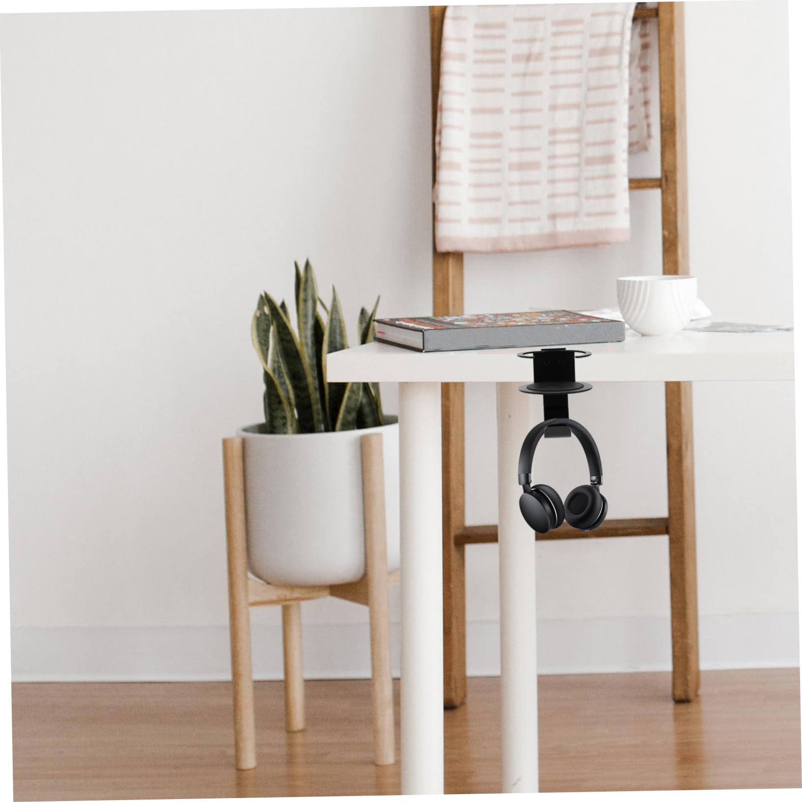 Zerodeko Zerodeko Desk Cup Holder and Headphone Hanger for Gaming Accessories and Desk Organization - View 3 of 9