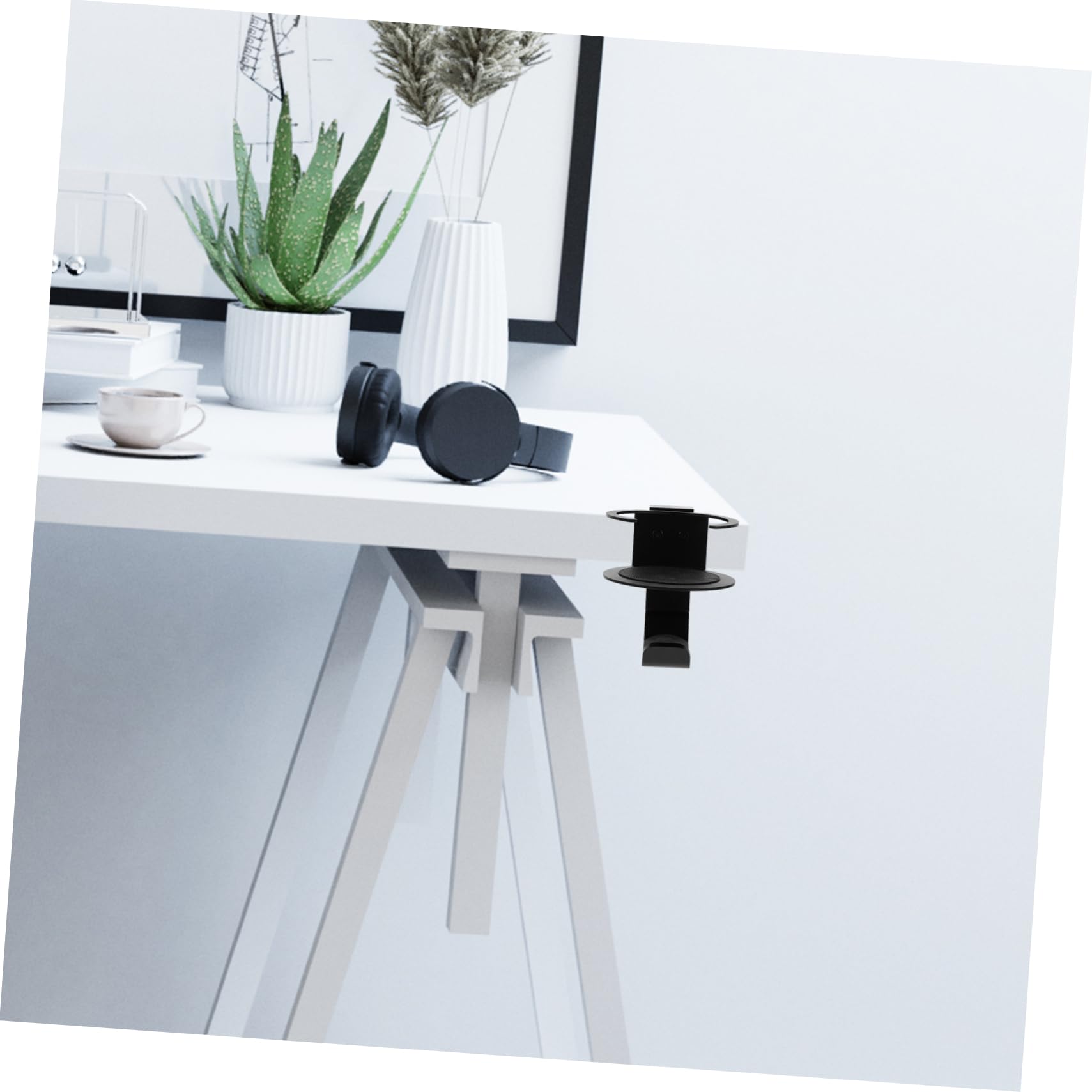 Zerodeko Zerodeko Desk Cup Holder and Headphone Hanger for Gaming Accessories and Desk Organization - View 6 of 9