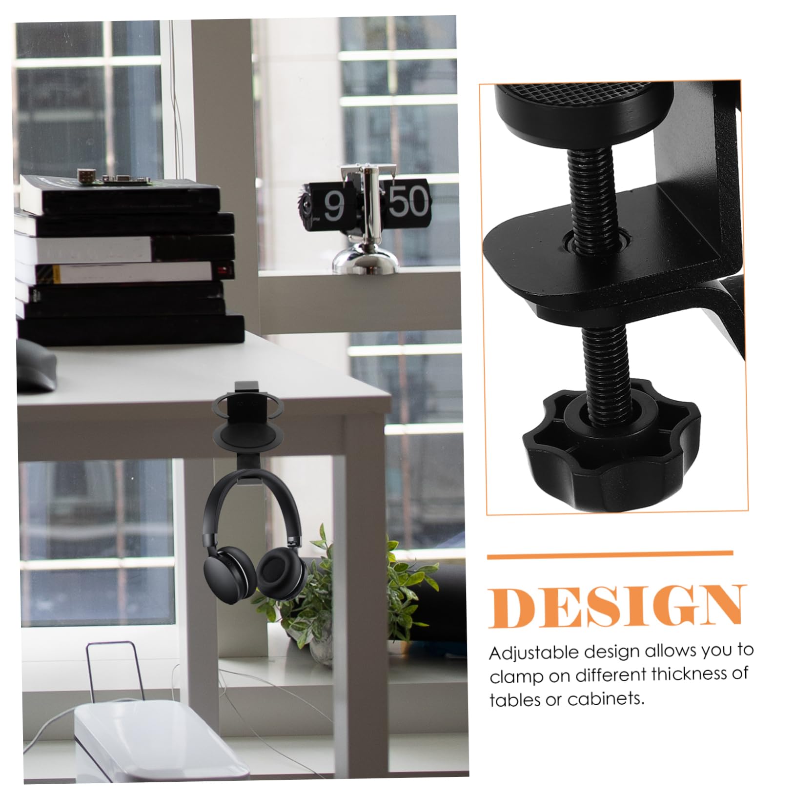 Zerodeko Zerodeko Desk Cup Holder and Headphone Hanger for Gaming Accessories and Desk Organization - View 7 of 9