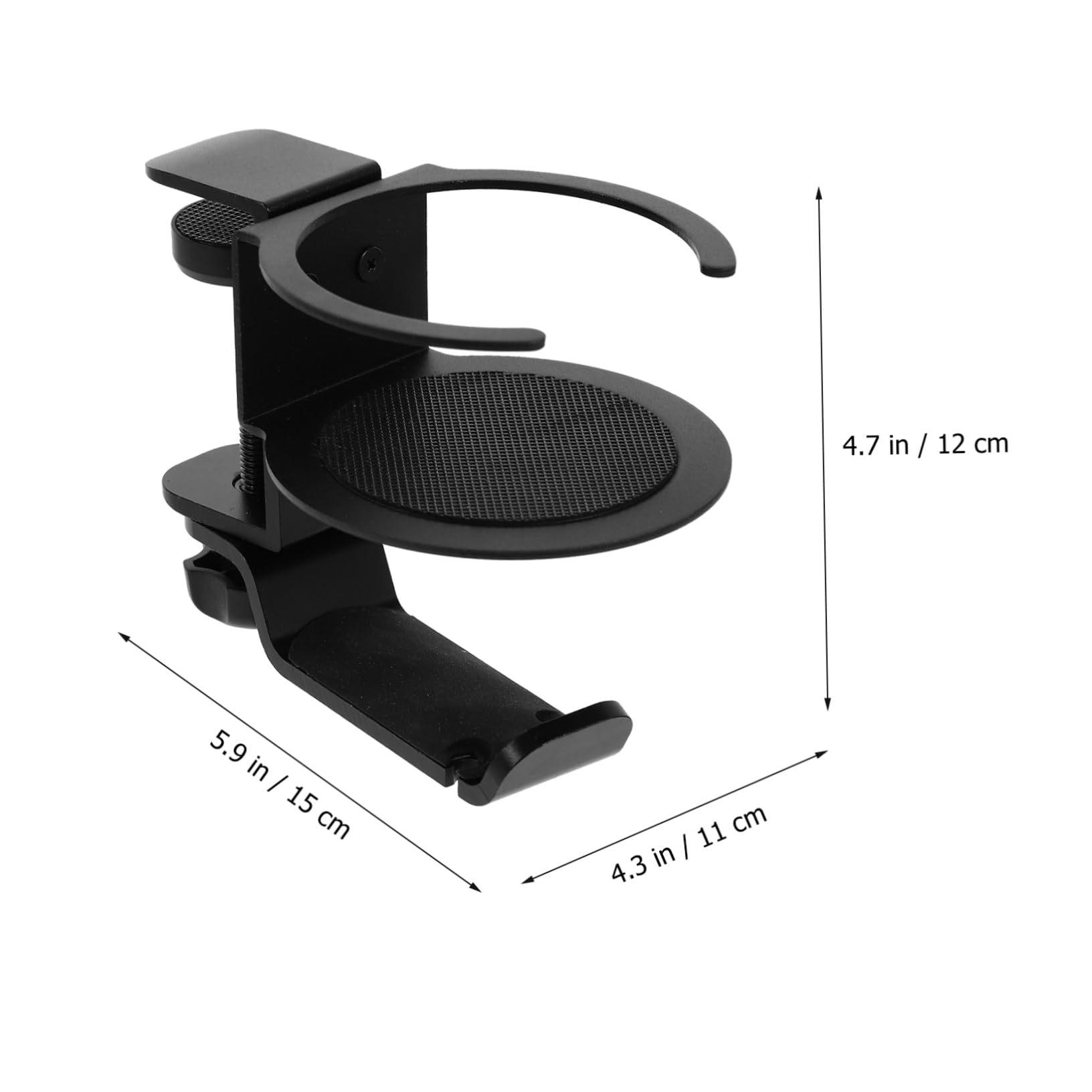 Zerodeko Zerodeko Desk Cup Holder and Headphone Hanger for Gaming Accessories and Desk Organization - View 9 of 9