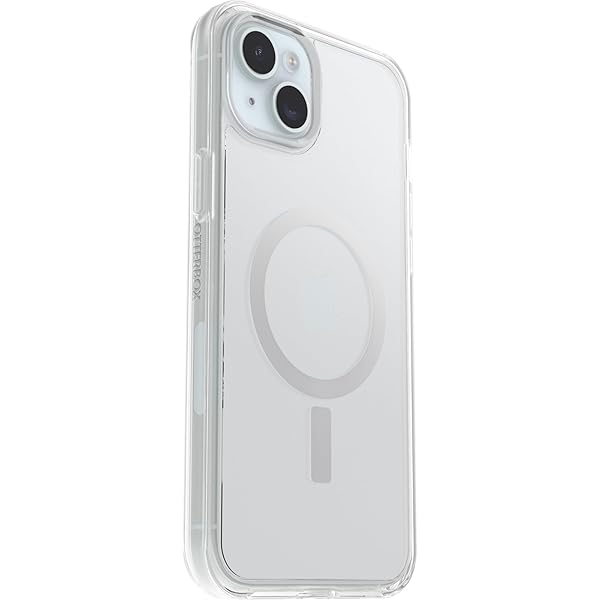 OtterBox OtterBox Symmetry Series Clear Case for iPhone 15 Plus and 14 Plus with MagSafe Compatibility and Raised Edges for Camera and Screen Protection - View 5 of 6