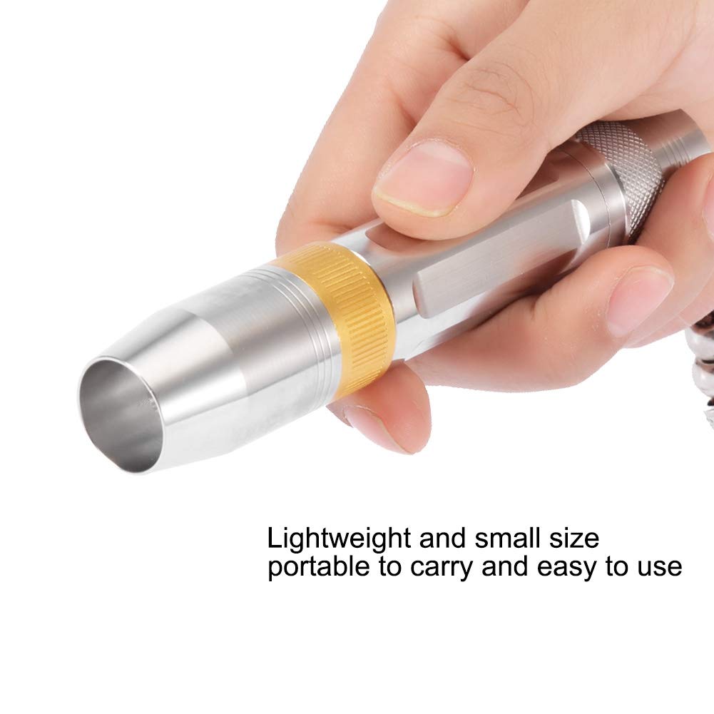Natudeco Natudeco 3 in 1 Flashlight Jewelry Identification Lights Portable Handheld Torch for Jade and Money Testing Yellow White Lamp - View 6 of 9
