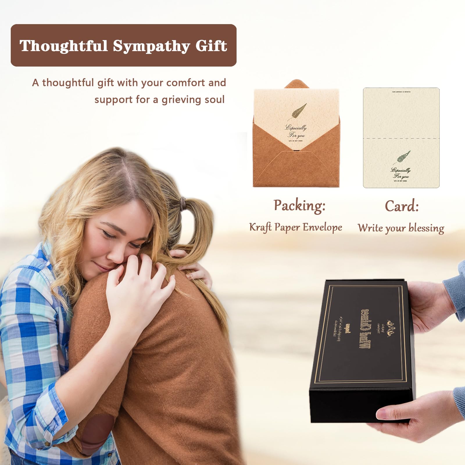 Soopau Soopau 32 Inch Sympathy Wind Chimes for Outside Memorial Gifts for Loss of Loved One in Memory of Mother Father Bronze - View 3 of 6