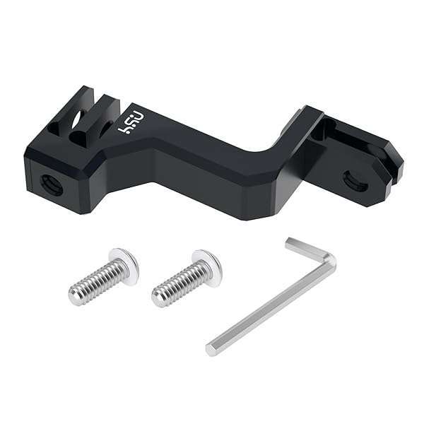 HSU HSU 90 Degree Aluminum Vertical Bracket Adapter Elbow Mount for GoPro Hero 13/12/ 11/10/ 9 Black - View 9 of 10
