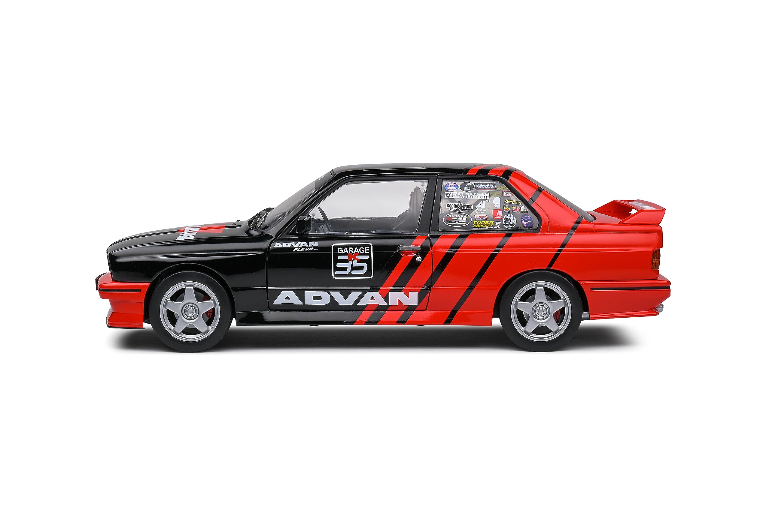 Motor city classics Motor City Classics Solido 1:18 Scale BMW E30 M3 ADVAN Drift Team 1990 Model Car - View 4 of 9