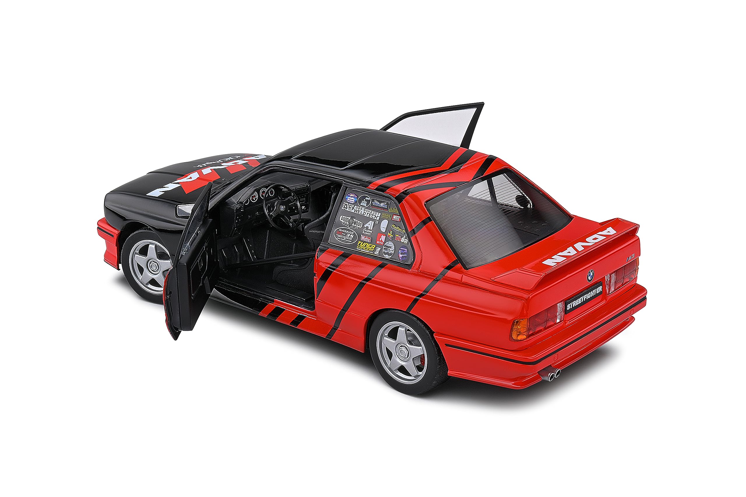 Motor city classics Motor City Classics Solido 1:18 Scale BMW E30 M3 ADVAN Drift Team 1990 Model Car - View 7 of 9