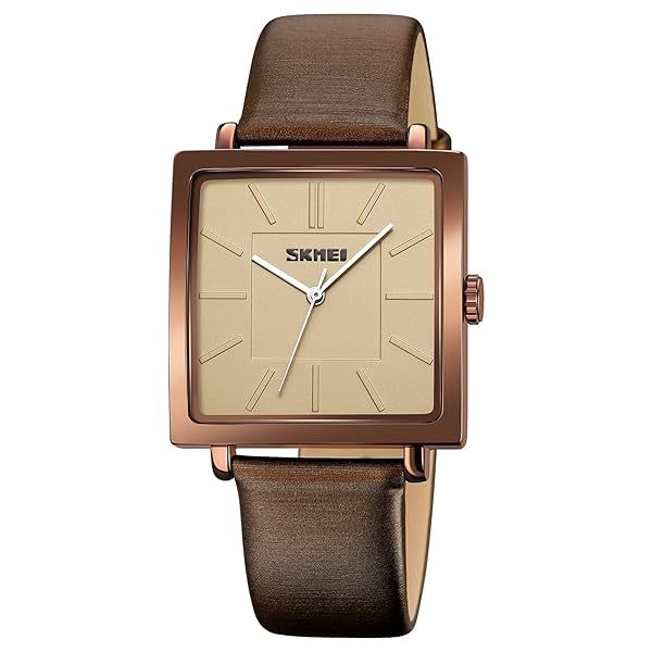 Fogitbok Fogitbok Waterproof Leather Watches for Women Stylish Quartz Wrist Watch for Small Wrists Thin Design Perfect for Everyday Wear