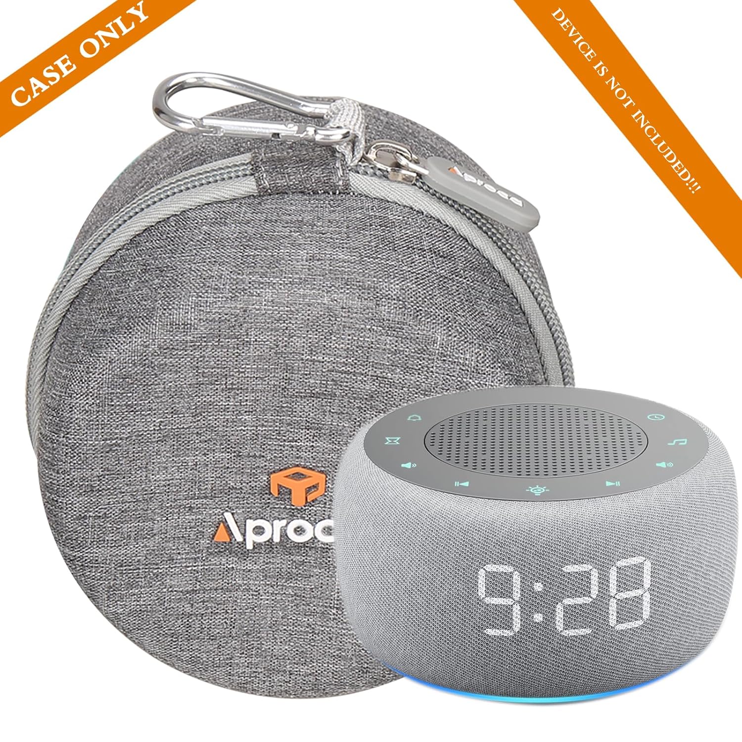 Aproca Aproca Hard Storage Travel Case for Buffbee Sound Machine and Alarm Clock 2-in-1 White Noise Machine - View 5 of 9