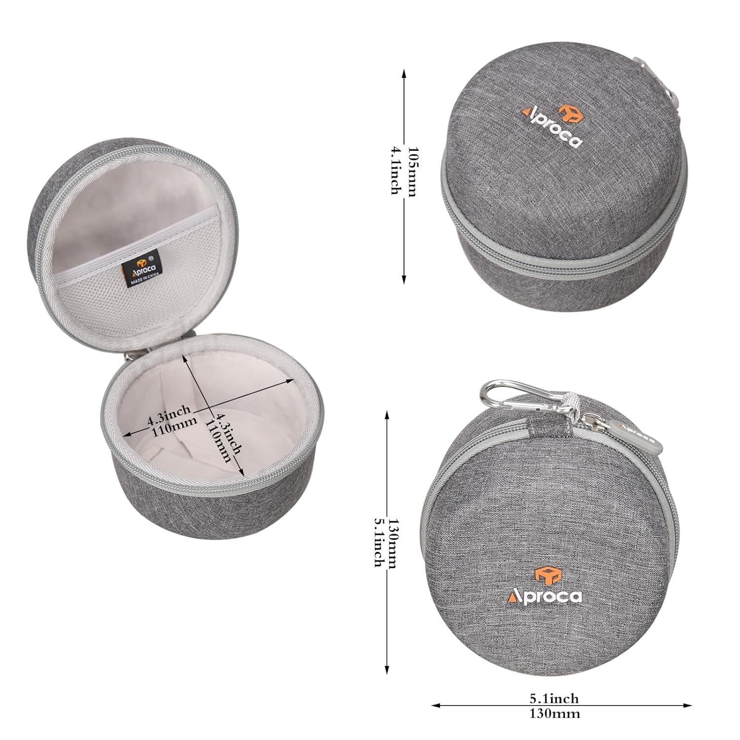 Aproca Aproca Hard Storage Travel Case for Buffbee Sound Machine and Alarm Clock 2-in-1 White Noise Machine - View 6 of 9