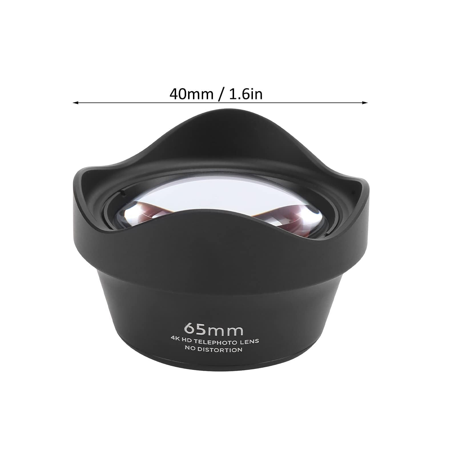 Cyrank 65mm Phone Telephoto Portrait Lens Kit Professional Attachment for Smartphones and iOS Pad External Aspherical Camera Lens - View 2 of 9