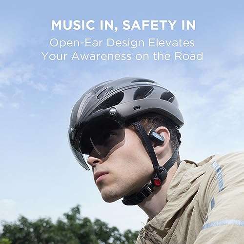 1MORE 1MORE Fit SE S30 Open Ear Sports Earbuds: Bluetooth 5.3, 30-Hour Playtime, IPX5, Clear Calls, Perfect for Active Lifestyles - View 3 of 8