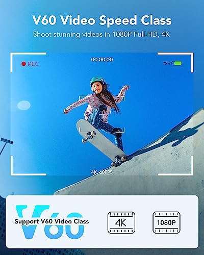 Lexar Lexar 128GB Professional SILVER PRO SDXC Memory Card - UHS-II, 280MB/s, Ideal for 4K Video & Photography - View 6 of 8