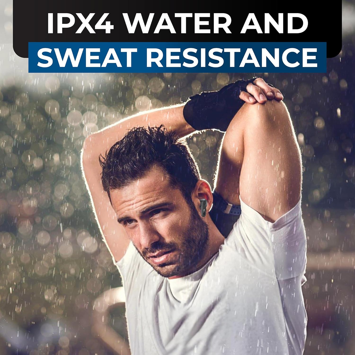 Philips PHILIPS True Wireless Earbuds TWS Bluetooth 5.3 Headphones with AI Mic IPX4 Waterproof 15 Hours Playtime Compatible with iPhone Android - View 6 of 9