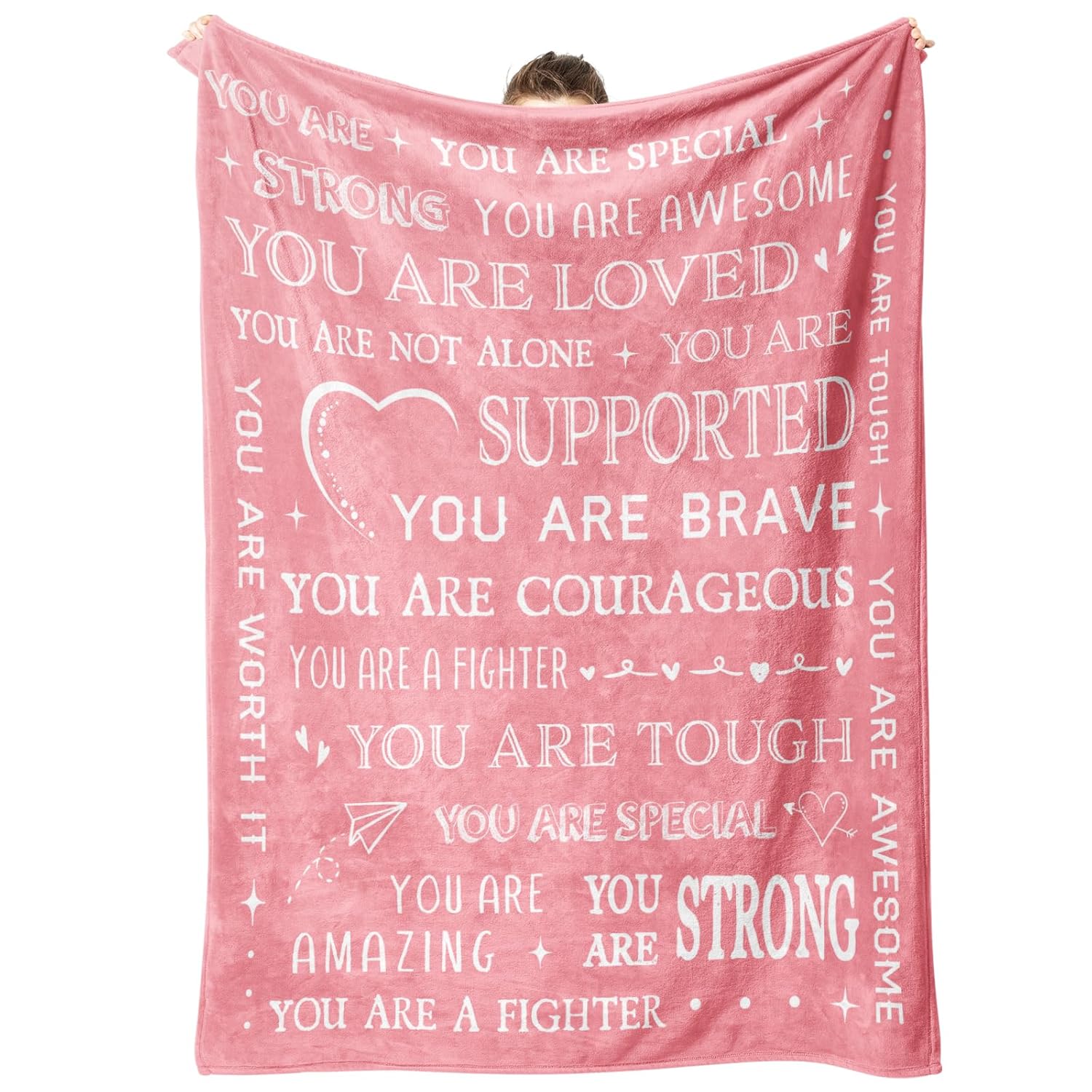 SteadStyle SteadStyle Get Well Soon Gifts for Women Inspirational Blanket for Surgery Recovery Thoughtful Gift for Her Friend Sister Coworker 60 x 50
