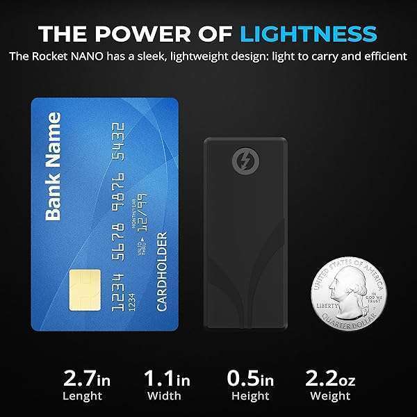 SABRENT SABRENT 1TB Rocket Nano XTRM External SSD: USB 3.2/Thunderbolt 3, 2700MB/s Speeds - Fast Storage Solution - View 5 of 10