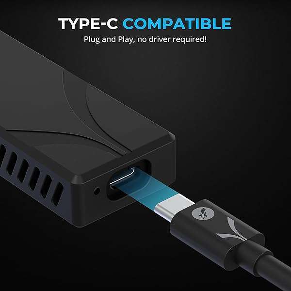 SABRENT SABRENT 1TB Rocket Nano XTRM External SSD: USB 3.2/Thunderbolt 3, 2700MB/s Speeds - Fast Storage Solution - View 8 of 10