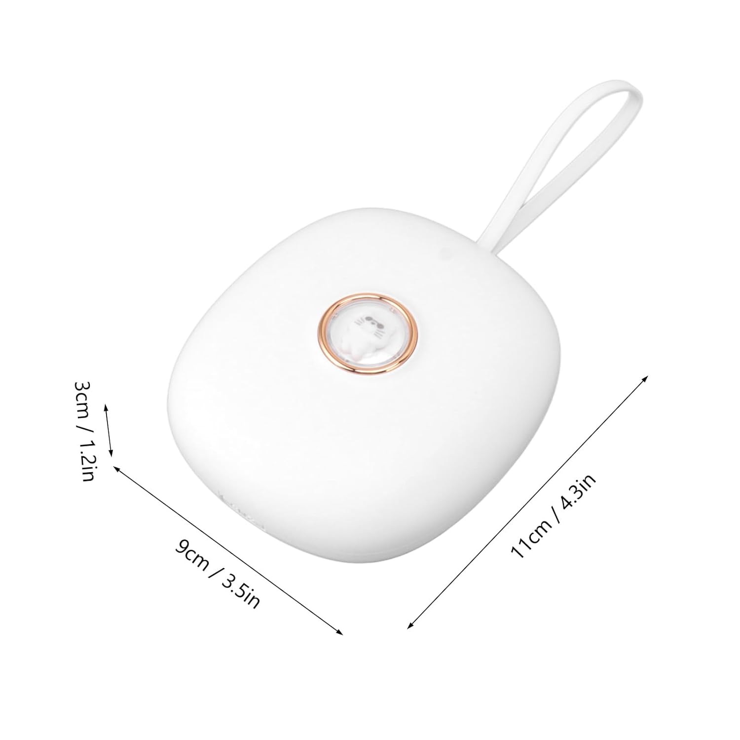 Diydeg Cat Vibrating Alarm Clock Under Pillow with LED Display and 3 Level Vibration for Teens Seniors and Hearing Impaired - View 7 of 9