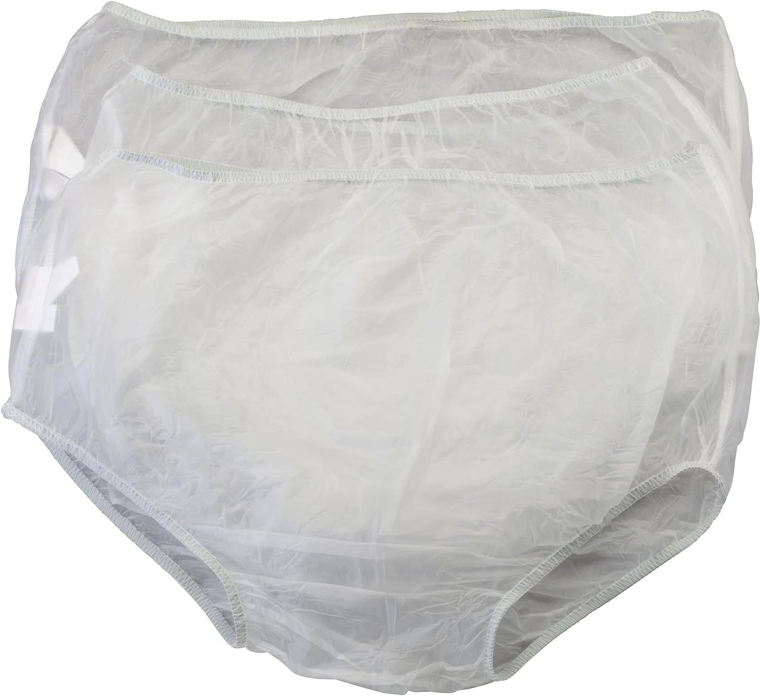 Trenton Gifts Trenton Gifts Waterproof Incontinence Underwear Set of 3 Medium Clear Color