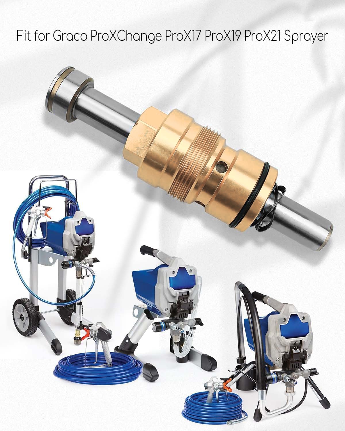 PNYZIK Power Paint Sprayers Pump Replacement 24Y472 for Graco ProXChange ProX17 ProX19 ProX21 Electric Airless Piston Pump - View 2 of 6