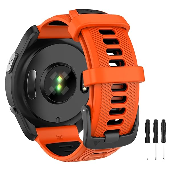 OVERSTEP OVERSTEP Replacement Band for Garmin Forerunner 965 955 945 935 and Fenix 7 6 5 Plus 22mm Interchangeable Watch Bands