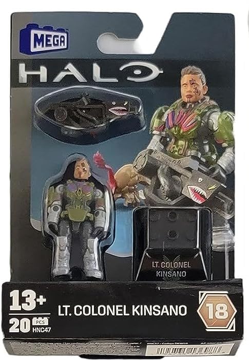 Mega Construx Mega Construx Halo Heroes Series 18 Complete Set of 5 Buildable Action Figures DKW59-963H Release - View 6 of 9