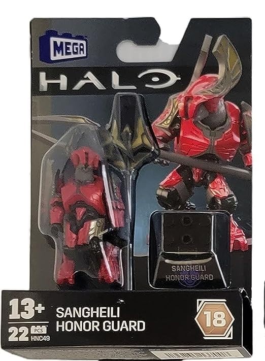 Mega Construx Mega Construx Halo Heroes Series 18 Complete Set of 5 Buildable Action Figures DKW59-963H Release - View 7 of 9